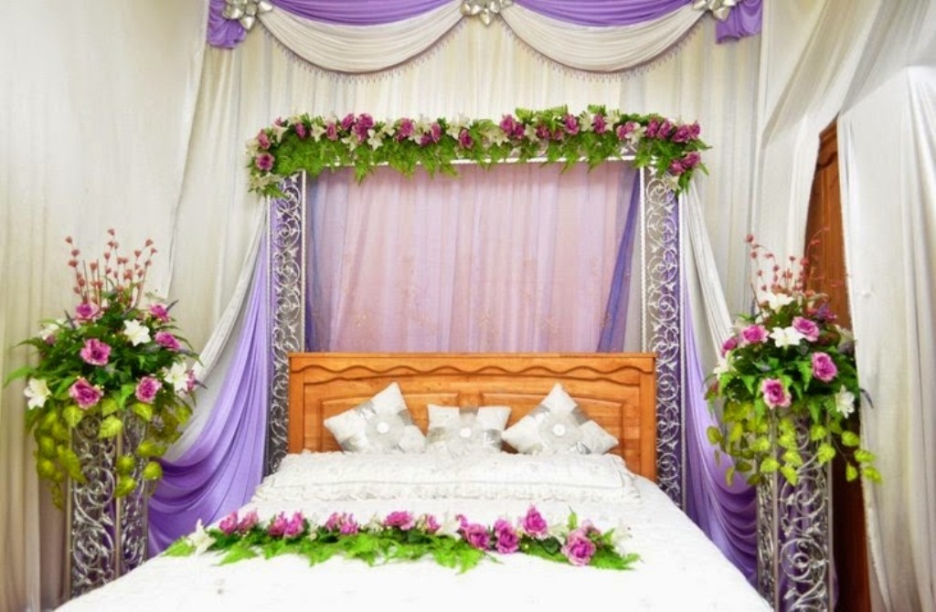 Bridal Bed Room Decoration For 1st Night Gurgaon Delhi ...