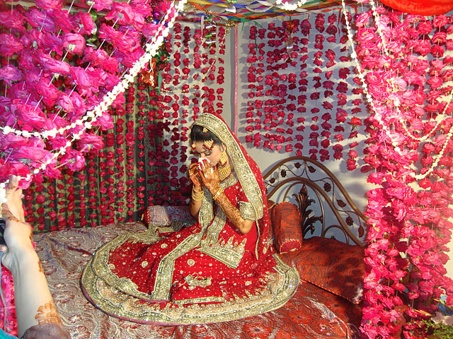 Pakistani Wedding Bedroom Decoration Pictures