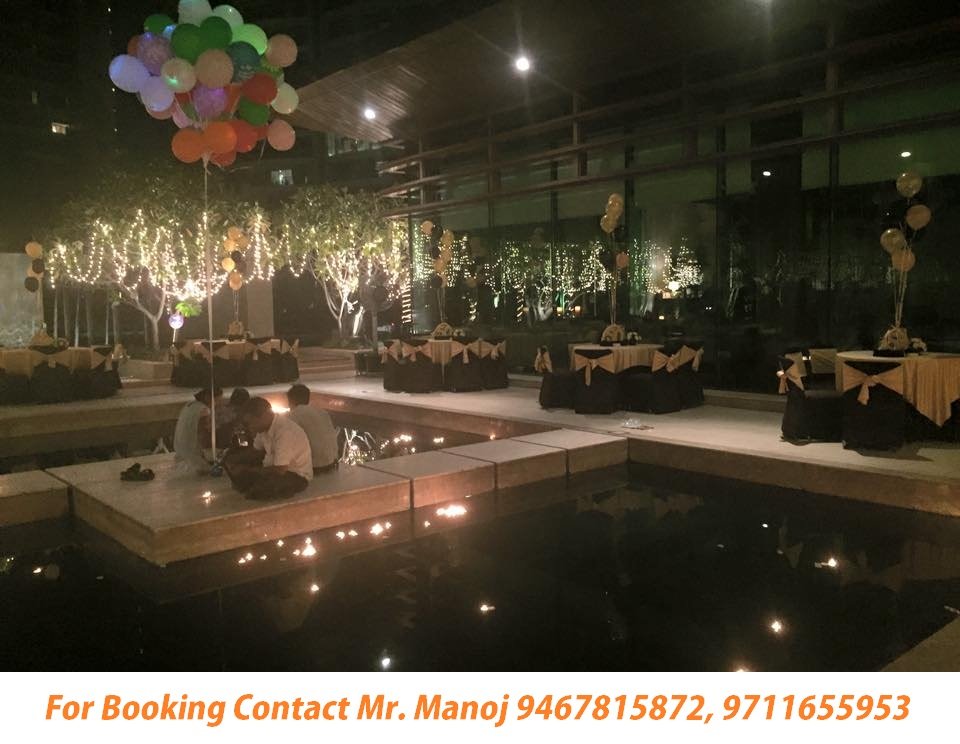 Romantic Surprise Decoration in Gurgaon Delhi Noida Contact 9711655952 24 balloon decoration