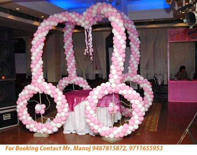 Romantic Surprise Decoration in Gurgaon Delhi Noida Contact 9711655952 47 balloon decoration