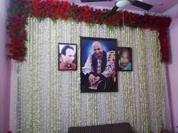 guruji flower decoration for satsang decoration gurji maharaj decoration guruji stage decoration for satsang guruji satsang flower decoration at home in Gurgaon Delhi NCR 59