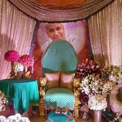 guruji flower decoration for satsang decoration gurji maharaj decoration guruji stage decoration for satsang guruji satsang flower decoration at home in Gurgaon Delhi NCR 91