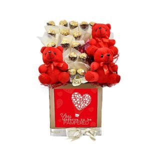 0000719 teddys red ferrero rocher