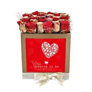 0002638 red gold roses