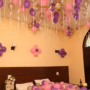 Colorful romantic Balloons Decoration Gurgaon Delhi Noida