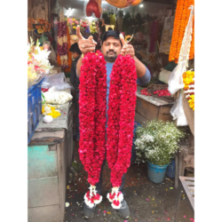 wedding red rose jaimala varmala garland haar for marriage