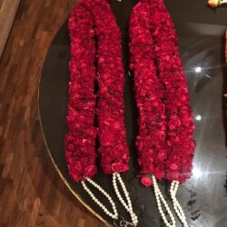 pure red rose varmala garland haar for marriage
