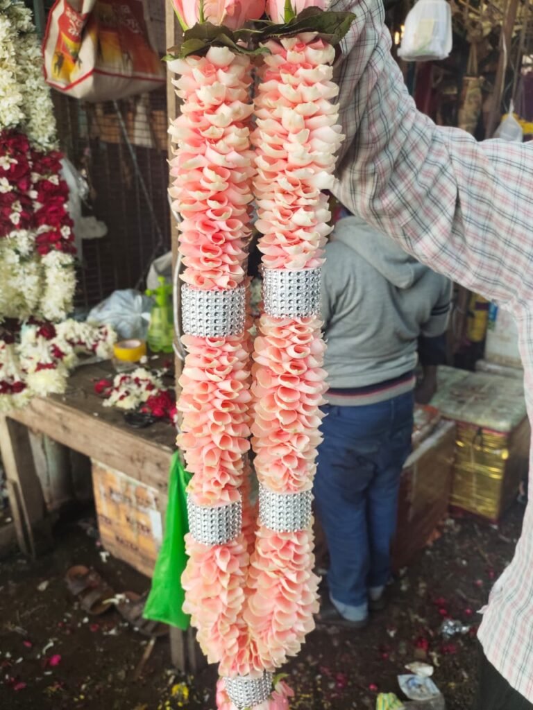 Wedding Rose petals Garland, Orchid Jaimala price, Rose Jaimala, New Style Jaimala, Orchid Flower Jaimala near me shop, Tube Roses jaimala , rajnigandha and roses Jaimala , jasmine and lilly varmala garlands price , virat kohli jaimala varmala haar, buy pink and white jaimala online price  , red and white flower varmala, blue orchid jaimala, purple orchid varmala ,  special rose petals jaimala near me