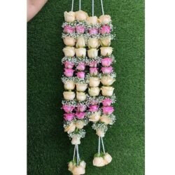 Pink and Peach Jaimala