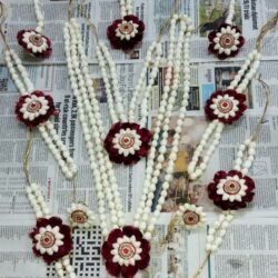 bride flower jewellery